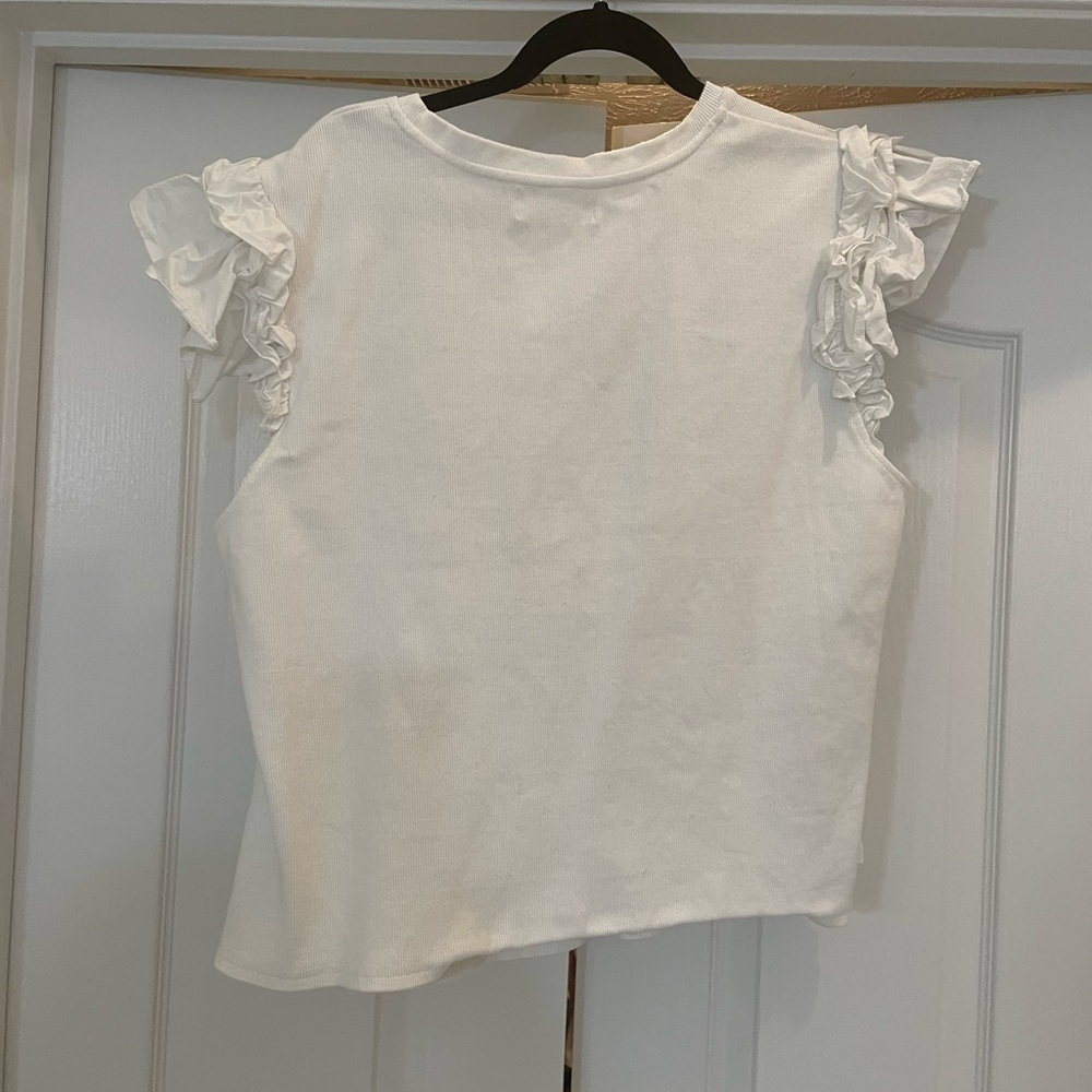 Anthropologie Plus Size Flutter Sleeve - Size 2x - image 3